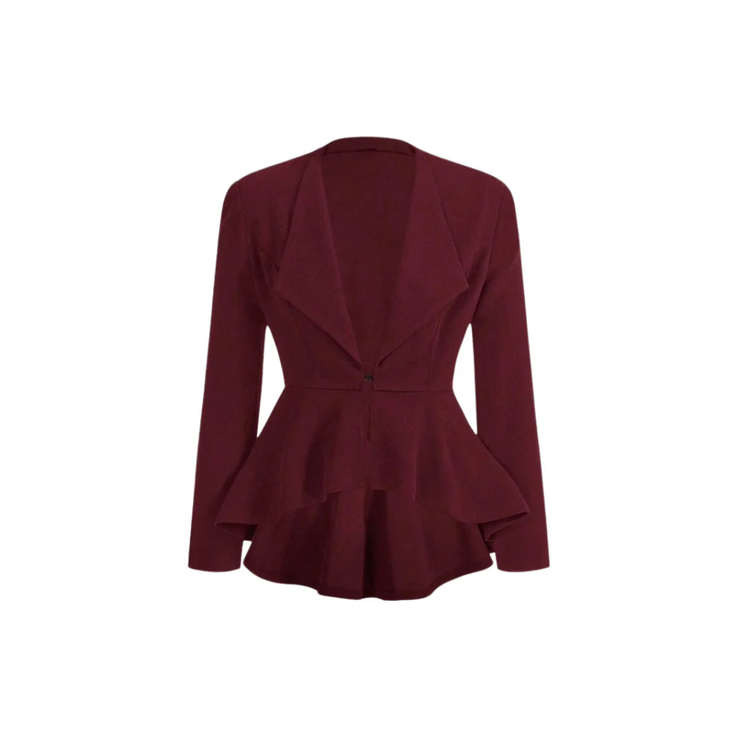 Burgundy Blazer