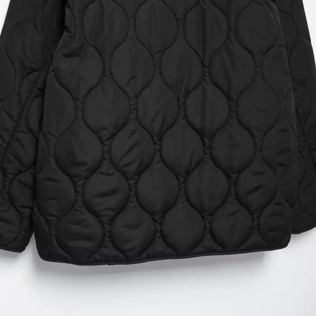 Steppjacke mit Dreifach-Bindung