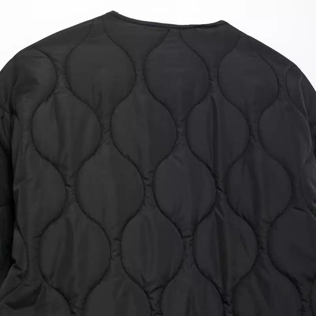 Steppjacke mit Dreifach-Bindung